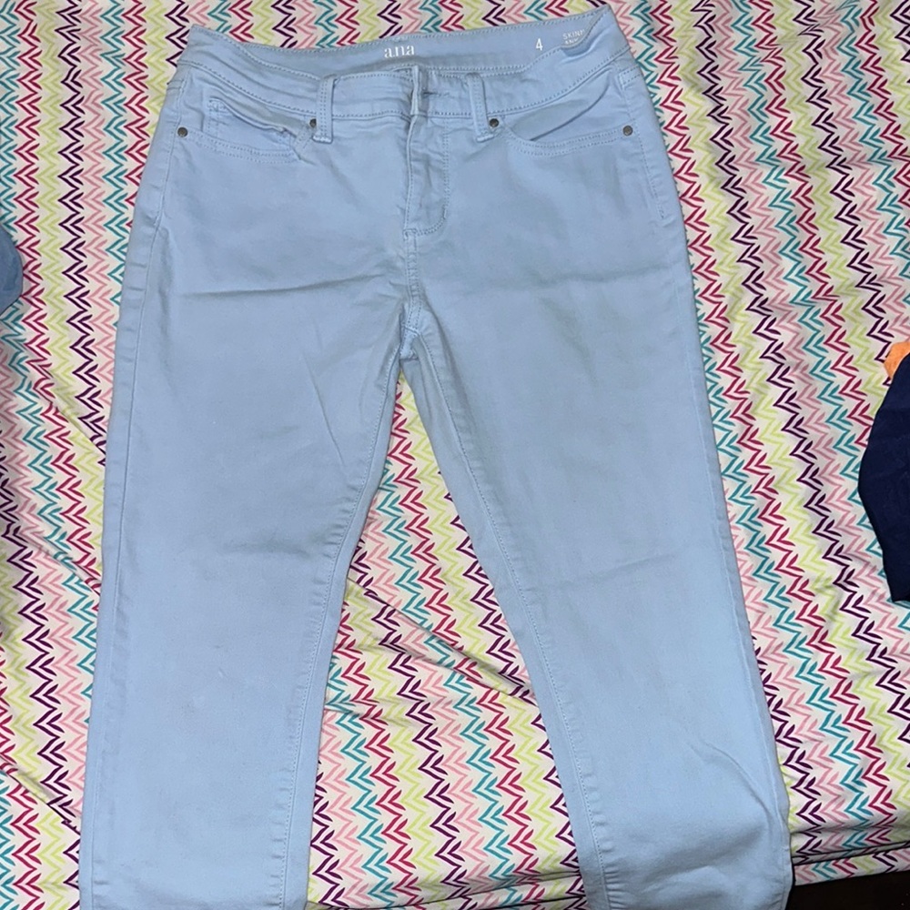 a.n.a Blue Straight Leg Jeans Classic Denim